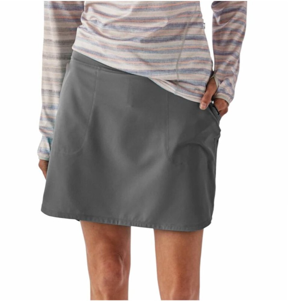 Patagonia W's Tech Fishing Skort – Grey, size M